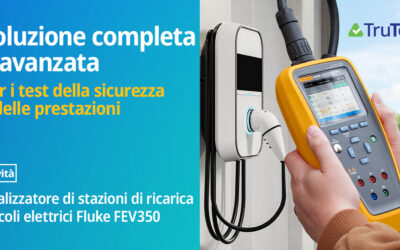 Fluke:  Presenta il nuovo analizzatore per stazioni di ricarica EV FEV350